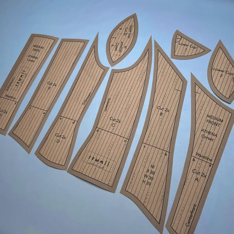 Athena Corset pattern