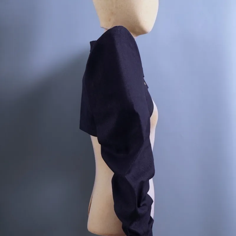 De Vil Cropped Bolero side view